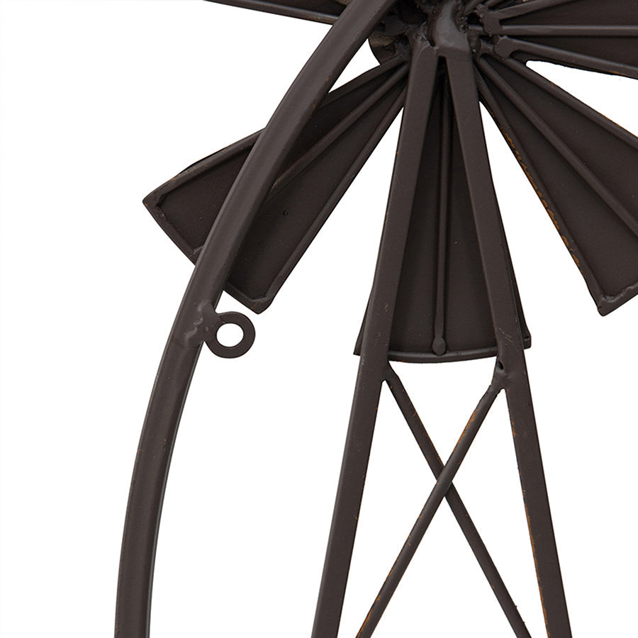 Contemporary 3-Windmill Wall Art 59x2.5x81.5cm