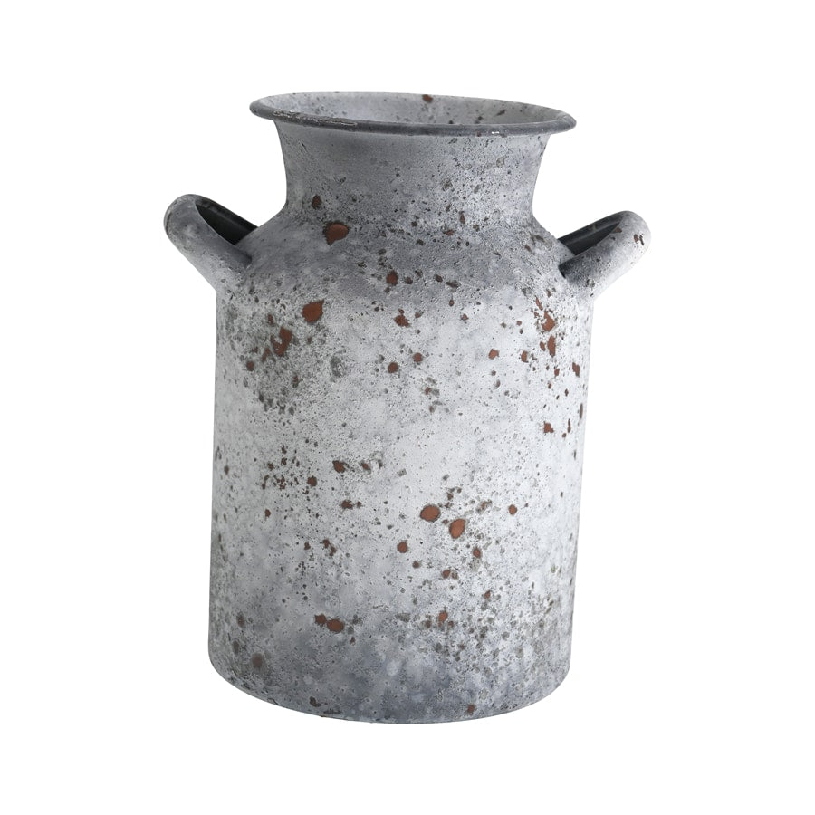 Rustic Urn - Distressed Rust