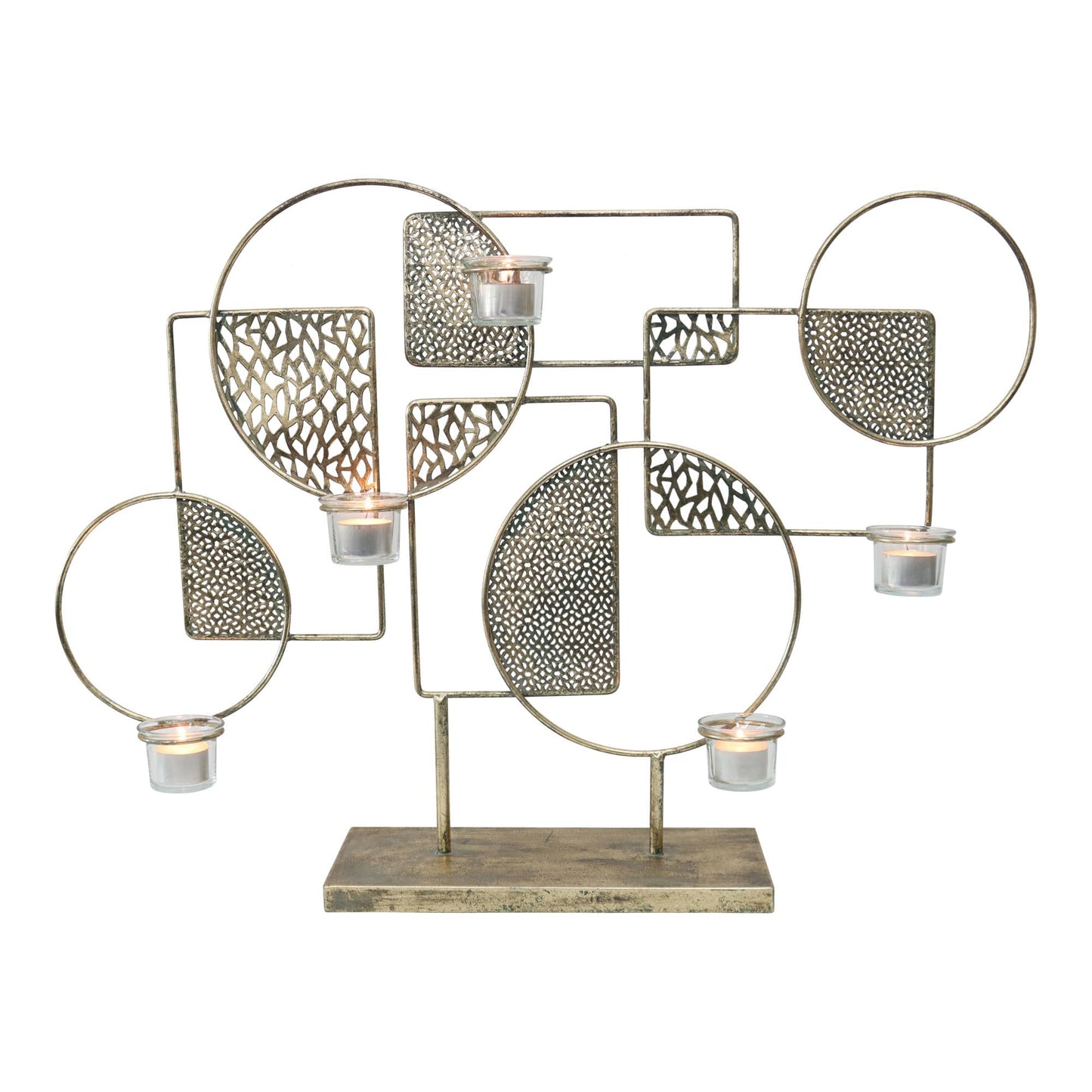 Abstract Hives Statement Candleholder