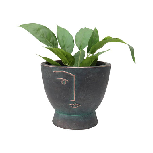 Pablo Noir Planter 28x25cm