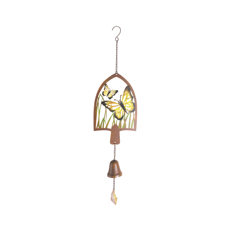 Butterfly in Arch Hanging Bell 17x6.5x70cm