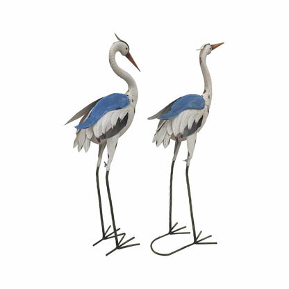 Set/2 Asst Egret Crane Couple 41x13x84/34.5x17x87cm