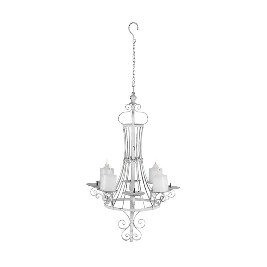 Ornate Hanging Pillar Candelabra 42x73-100cm