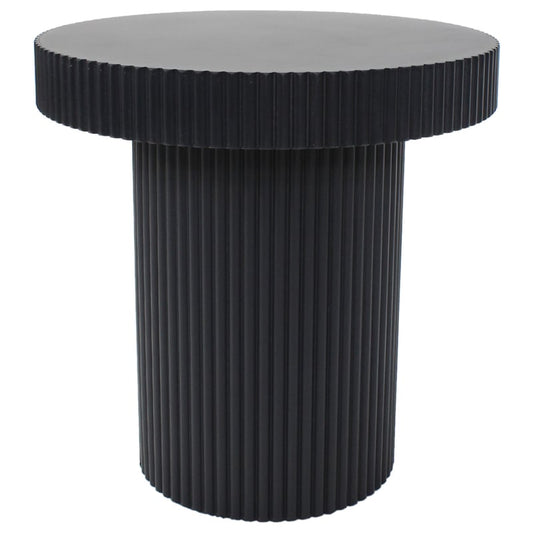 Eclipse Fluted Side Table 50x50x51cm