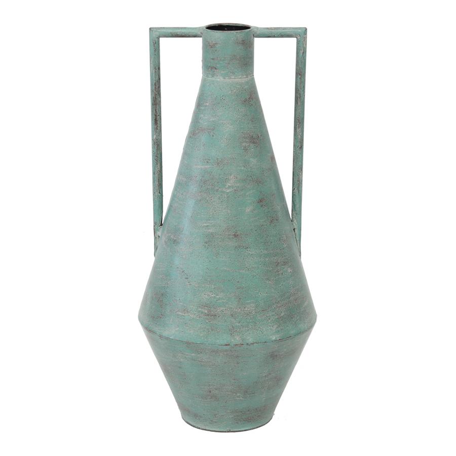 Tall Contemporary Aqua Urn