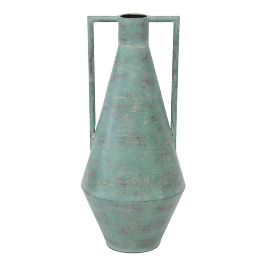 Tall Contemporary Aqua Urn