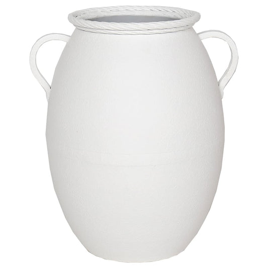 42cm Artisan Two-Handle Decorative Vase w/ Coil Rim 39x33x42cm