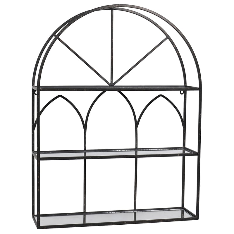 47cm Gothic Arch Wall Shelf 62x17x81cm