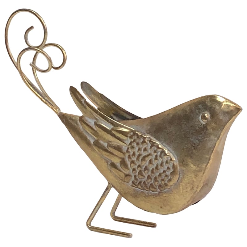 Lustre Gold Bird 27x6x20.5cm