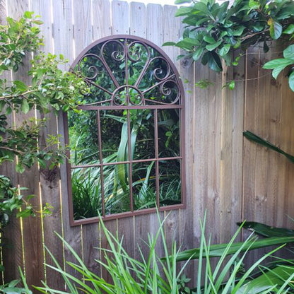 Arched Garden Mirror